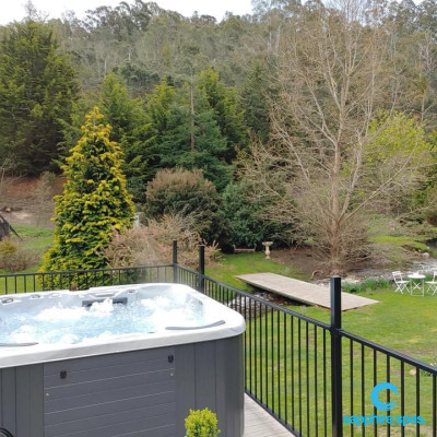 Such a tranquil place to enjoy a warm spa thanks to the team @ Poolquip Hobart