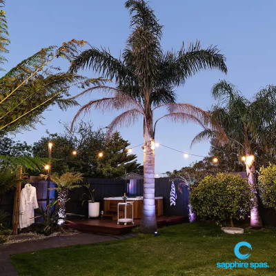 Sol Airbnb holiday retreat installs a Sapphire Spa for their visitors to enjoy thanks to the team @mySpaPakenham