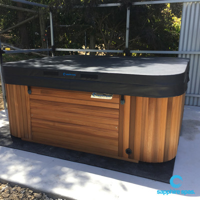 HARDCOVER slate grey CABINET cedar