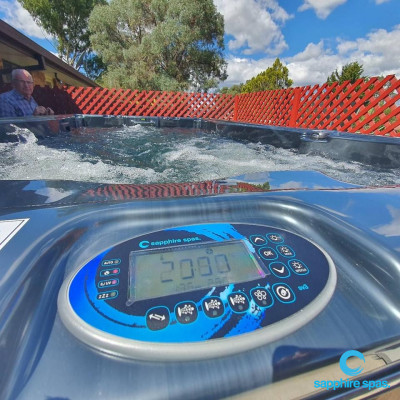 Swim spa ready to jump in thanks to the team @ Country Rubber & Foam Tamworth