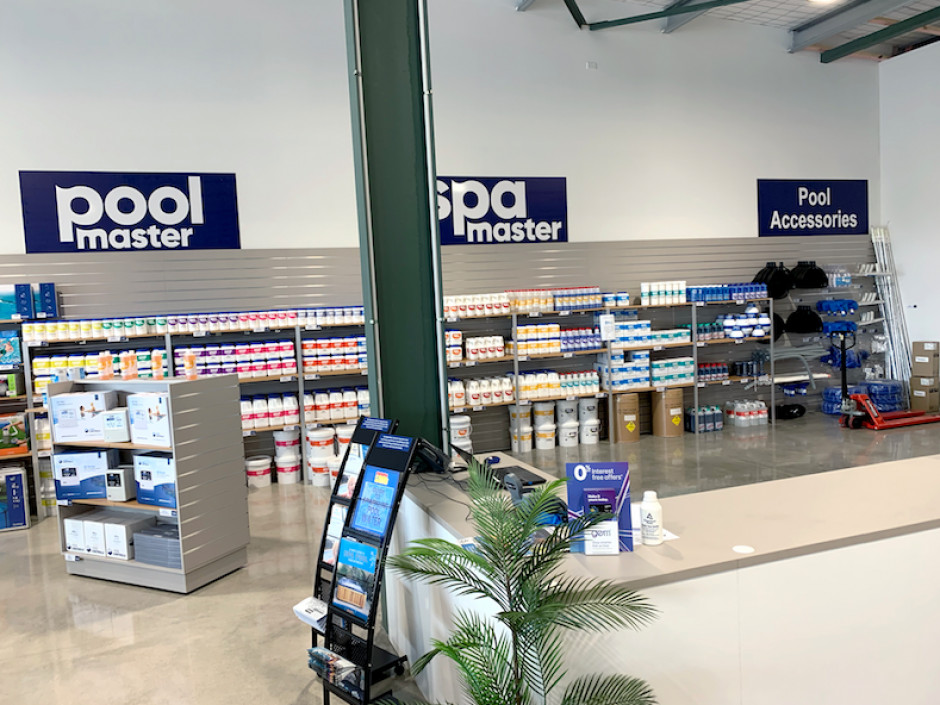 Sapphire Spas Tauranga Retail Showroom at Paramount Pools & Spas