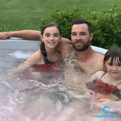 myHotTub : great family sized spa thanks to the team @ Bermuda Lifestyle Hawkes Bay NZ