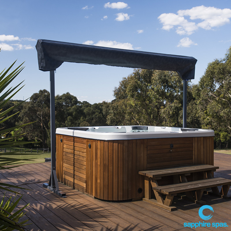 STEPS & ACCESSORIES onsite Sapphire Spas NZ