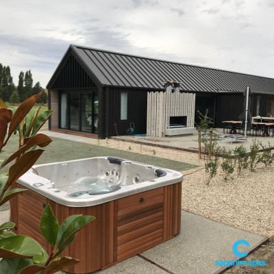 Spa pool installed by the team @ Spa Pools Otago