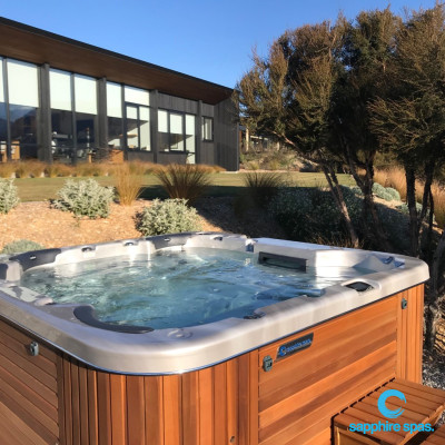 Spa pool installed by the team @ Spa Pools Otago