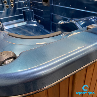 ACRYLIC oceanwave CABINET cedar myPersonalTrainer swim spa