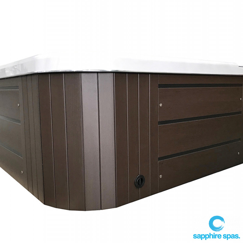 PREMIUM DURATEK spas on location with premium duratek no maintenance Sapphire Spas NZ