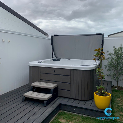 myDream spa pool ready to enjoy, thanks to the team @ Bermuda Lifestyle NZ