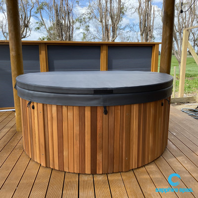 myHotTub mayan copper thanks to the team @ Wanganui Pool Clinic NZ