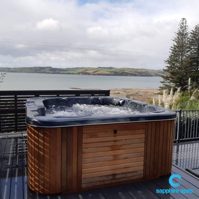 This spa pool will become the hub of this family home : thanks to the team at Deep End Spa & Pool Whangarei