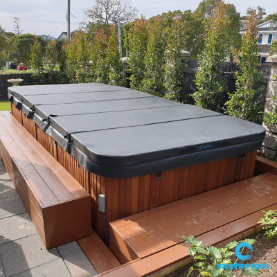 M5Workout swim spa installation thanks to the team @ Paramount Pools & Spas Auckland NZ